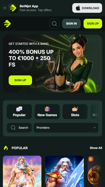 betnjet casino app